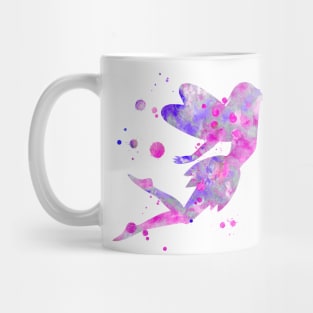 Fairy Watercolor Painting Mug